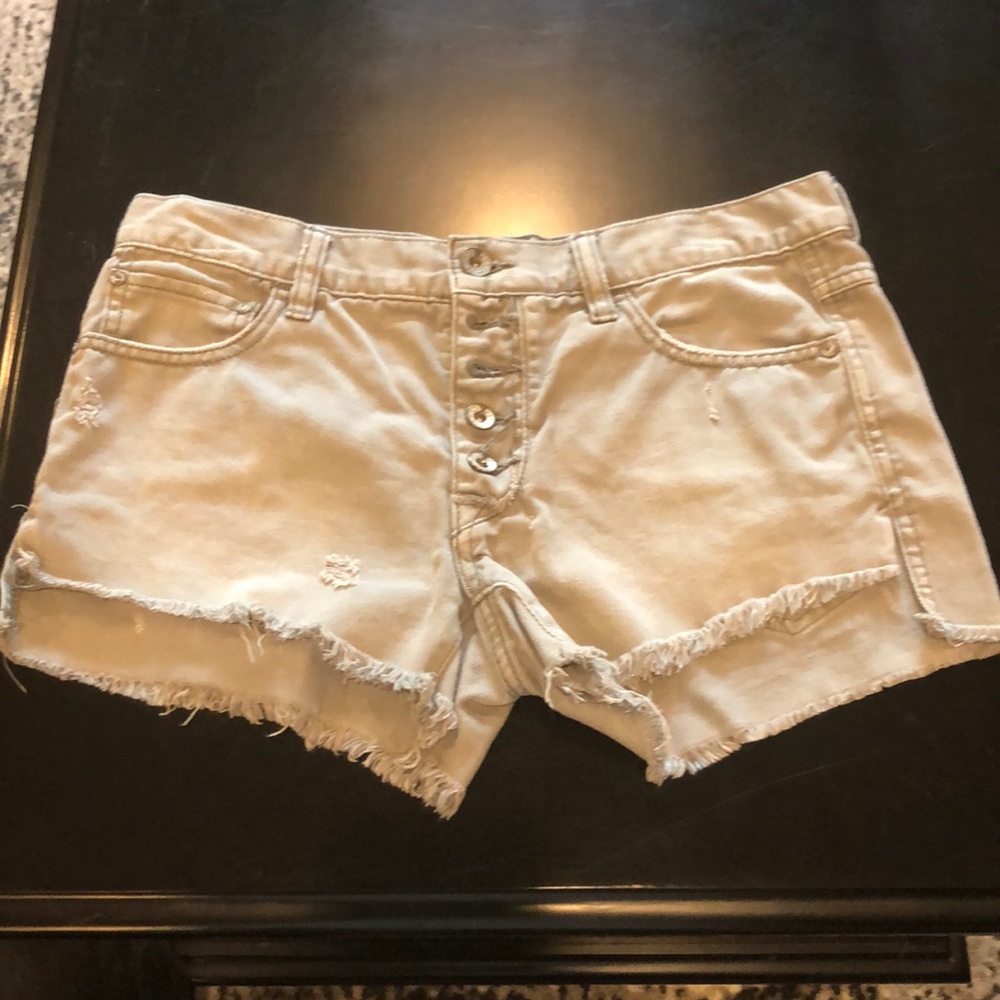 Free People Jean shorts